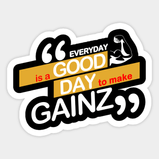 Make Gainz Everyday! Sticker